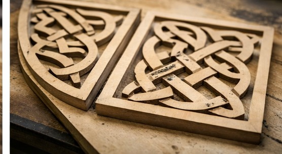 Decorative CNC carved panels